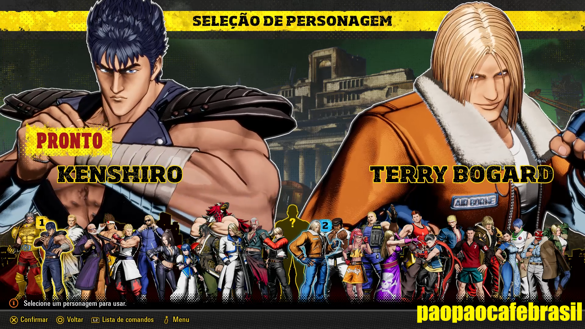 Kenshiro de Hokuto no Ken é oficialmente lançado em Fatal Fury
